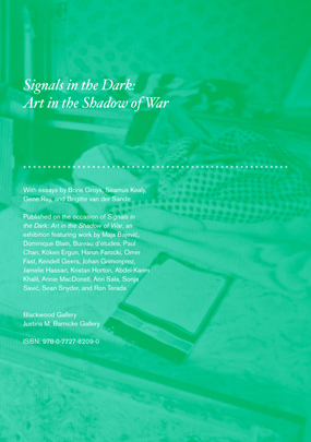 cover of catalogue Signals in the Dark